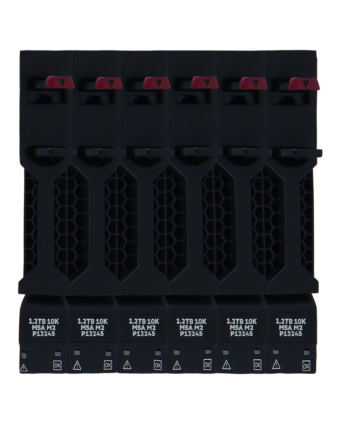 HPE R0Q65A 7.2TB (6x 1.2TB R0Q55A) 10K RPM 2.5in SFF 12G SAS HDD Bundle for MSA