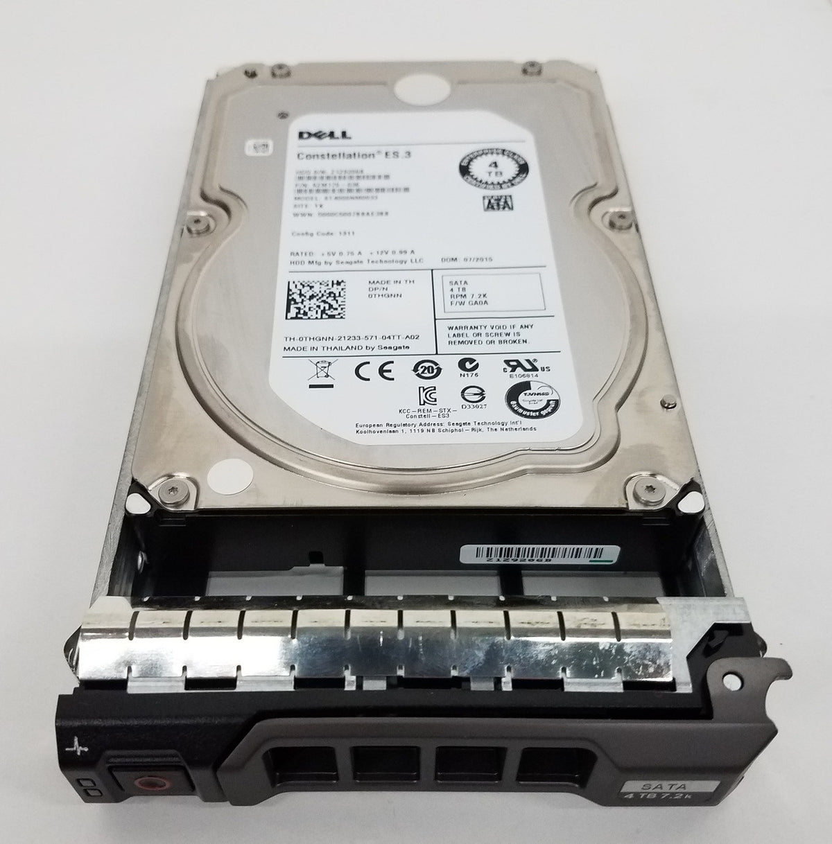Dell 0THGNN 4TB 7.2K RPM 3.5in LFF 6G SATA HDD for PowerEdge