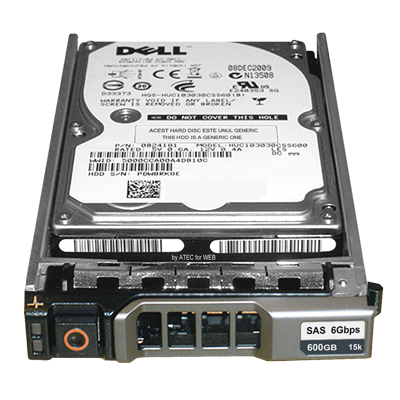 Dell 0WGK61 600GB SAS 6Gbps 15K RPM 3.5in LFF Hard Drive for PowerEdge Servers