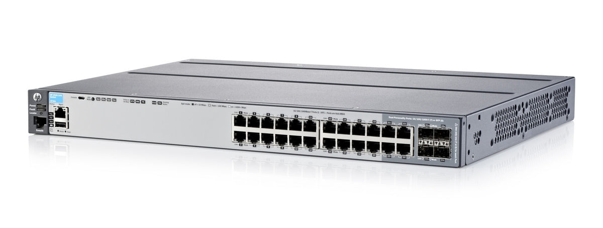 HPE Aruba J9726-61001 2920-24G-PoE+ 20-Port Gigabit + 4 Combo SFP Managed Switch