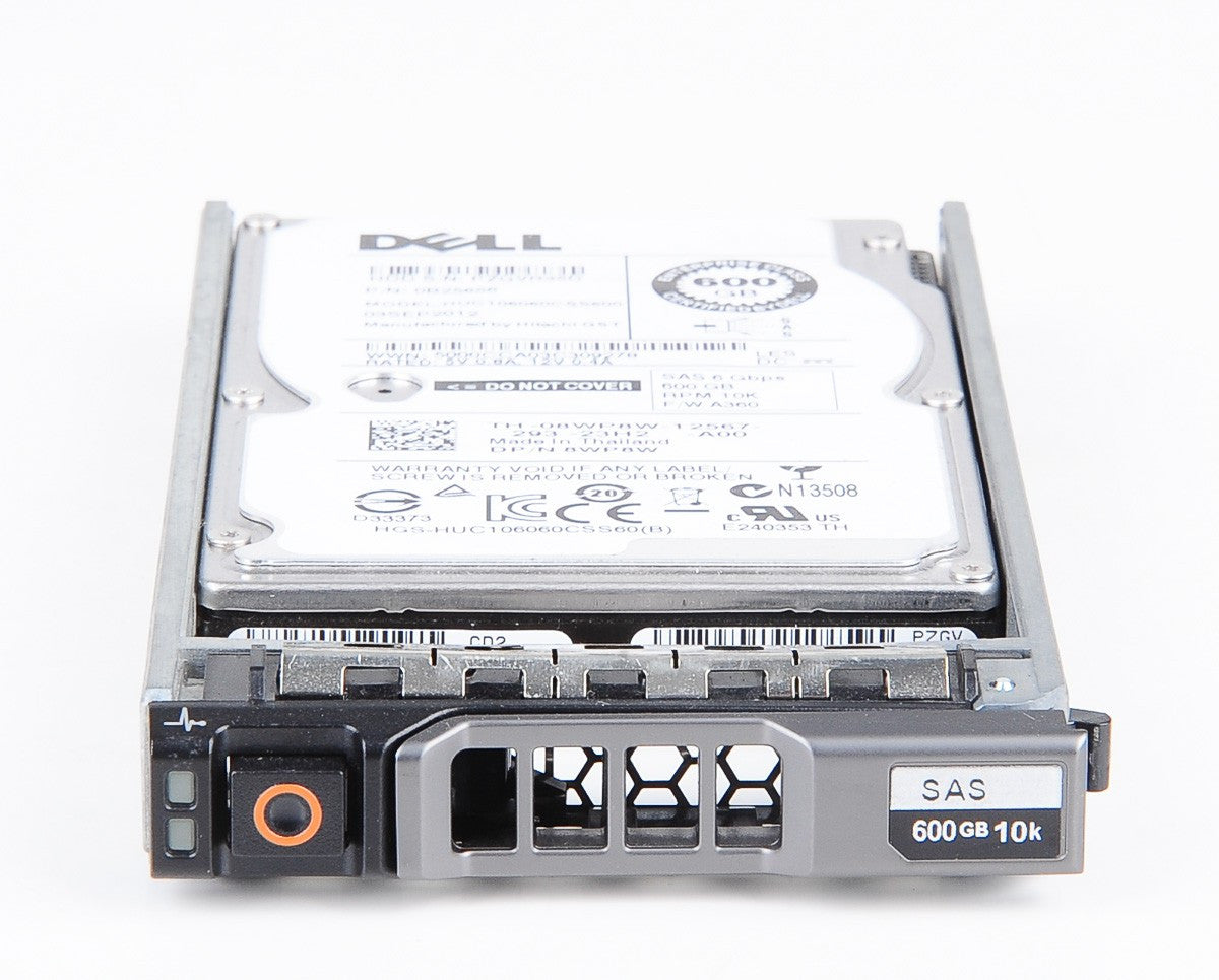 Dell 08WP8W 600GB SAS 6Gbps 10K RPM 2.5in SFF Hard Drive for PowerEdge Servers