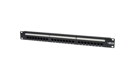 Tripp Lite N254-024 24-Port Cat6 Feed-Through Patch Panel RJ45 Lifetime Warranty