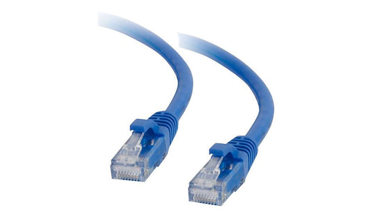 C2G 15200 Cat5e Snagless UTP Ethernet Patch Cable 10 ft Blue
