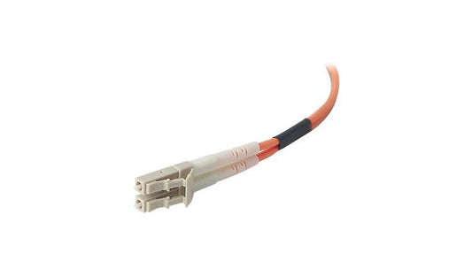 Belkin 3m (9.8ft) LC/PC to LC/PC Multimode Duplex Fiber Patch Cable, 62.5/125, Orange