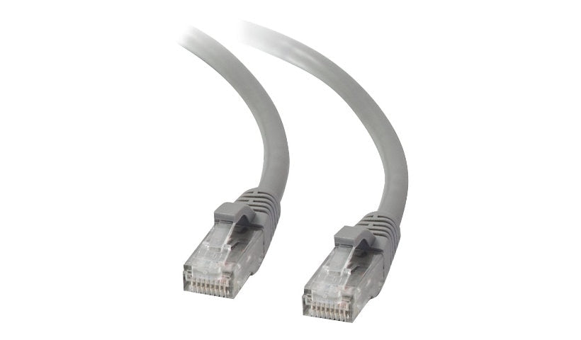 C2G 15192 Cat5e Snagless UTP Ethernet Patch Cable 7 ft Gray Lifetime Warranty