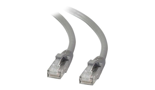 C2G 15199 Cat5e Snagless UTP Ethernet Patch Cable 10 ft Gray Lifetime Warranty