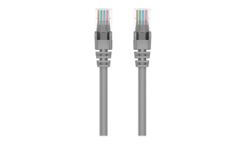 Belkin A3L980B03-S Cat6 Snagless UTP Ethernet Patch Cable 3 ft Gray
