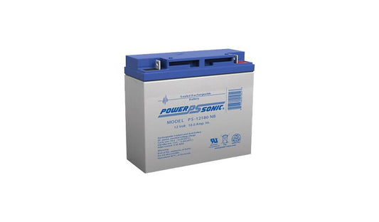 Power-Sonic PS-12180NB 12V 18Ah AGM Sealed Lead Acid Battery