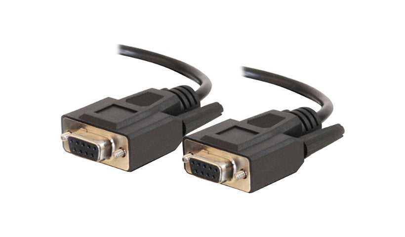 C2G 52035 RS232 DB9 Straight-Through Serial Cable 6 ft Lifetime Warranty