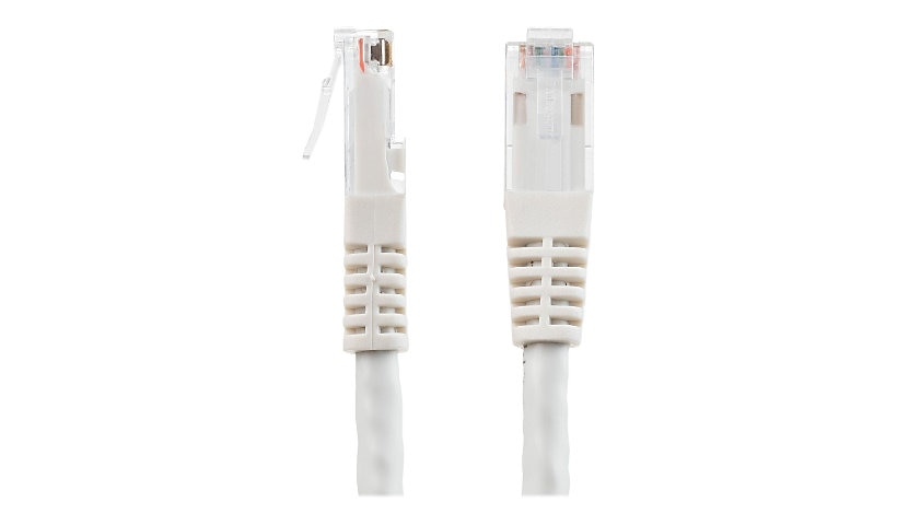 StarTech.com C6PATCH6WH Cat6 Molded UTP Ethernet Patch Cable 6 ft White