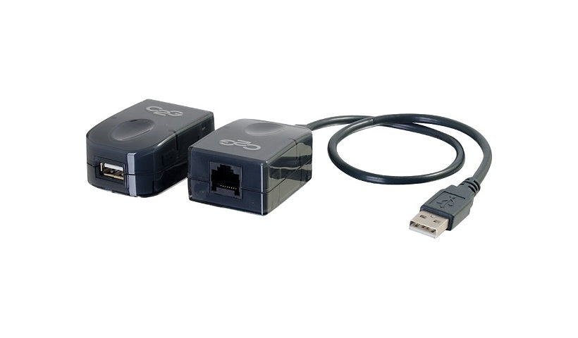 C2G 29341 USB 1.1 over Cat5 Superbooster Extender Kit up to 150 ft 1 Year