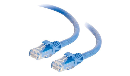 C2G 27147 Cat6 Snagless UTP Ethernet Patch Cable 100 ft Blue