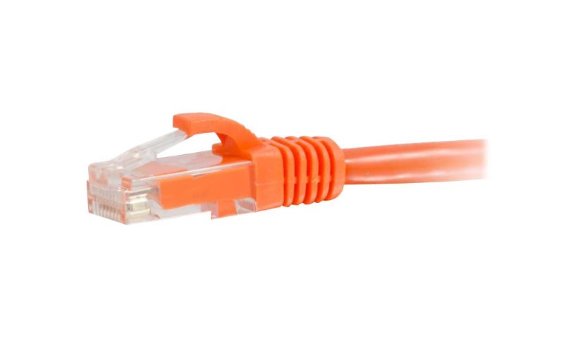 C2G 27812 Cat6 Snagless UTP Ethernet Patch Cable 7 ft Orange