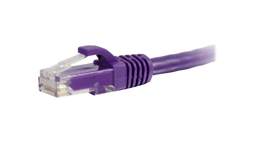 C2G 27802 Cat6 Snagless UTP Ethernet Patch Cable 7 ft Purple