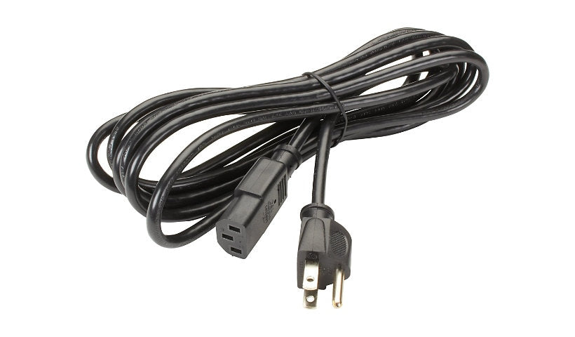 Black Box EPXR12 Power Cord 10 ft NEMA 5-15P to C13 10A 125V