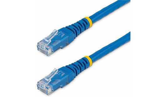 StarTech.com C6PATCH10BL Cat6 Molded UTP Ethernet Patch Cable 10 ft Blue