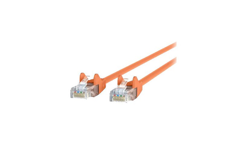 Belkin A3L980-25-ORG-S Cat6 Snagless UTP Ethernet Patch Cable 25 ft Orange