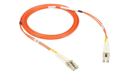 Black Box Premium EFN110-001M-LCLC 1m (3.3ft) LC to LC Multimode Duplex Fiber Patch Cable, 62.5/125, Ceramic Connectors