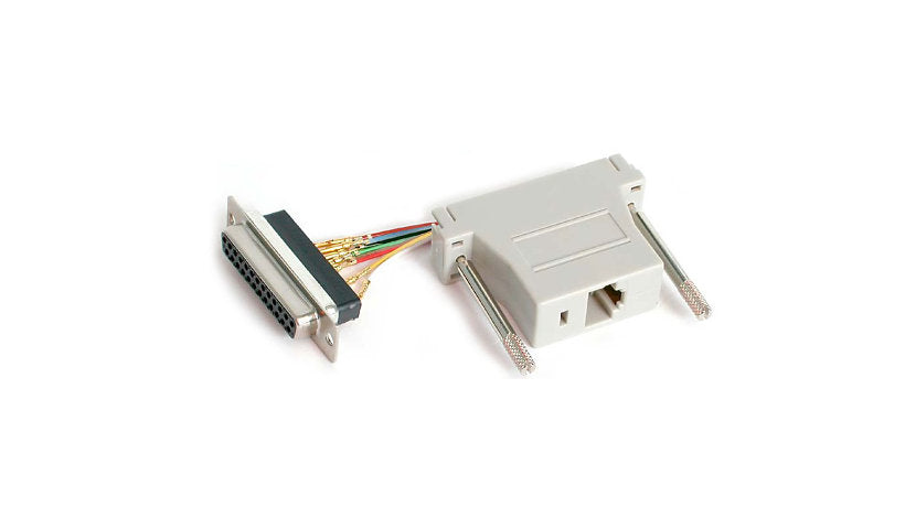 StarTech.com GC258FF DB25 to RJ45 Modular Serial Adapter Lifetime Warranty