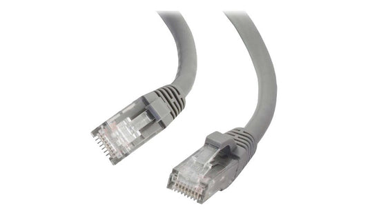 C2G 27135 Cat6 Snagless UTP Ethernet Patch Cable 25 ft Gray