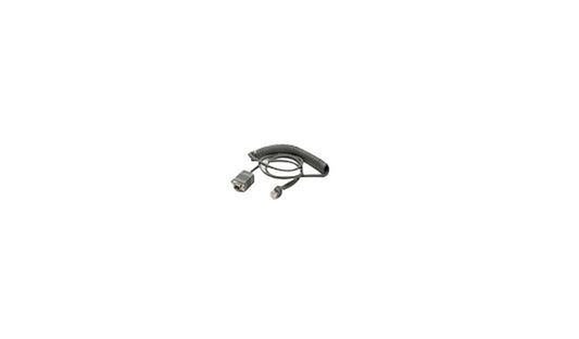 Motorola (Zebra) Coiled DB-9 Serial Cable, DS3478/LS3478, 9ft, CBA-R02-C09PAR