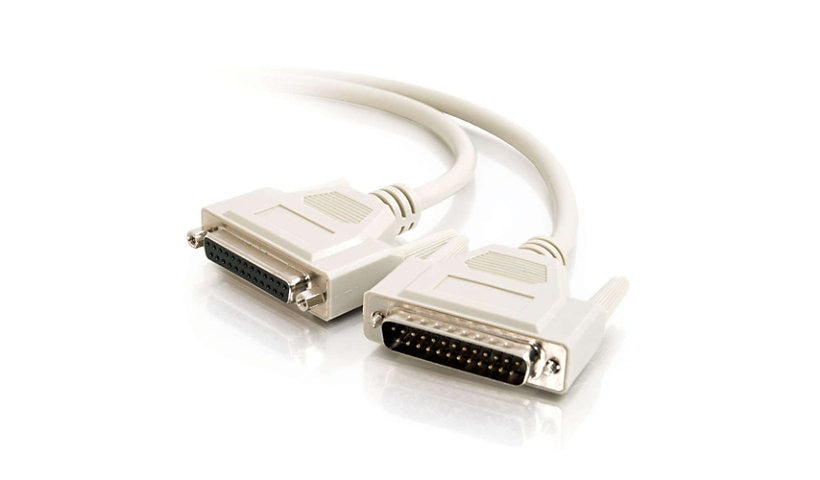 C2G 02660 DB25 Serial RS232 Extension Cable 25 ft Lifetime Warranty