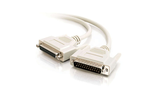 C2G 02660 DB25 Serial RS232 Extension Cable 25 ft Lifetime Warranty
