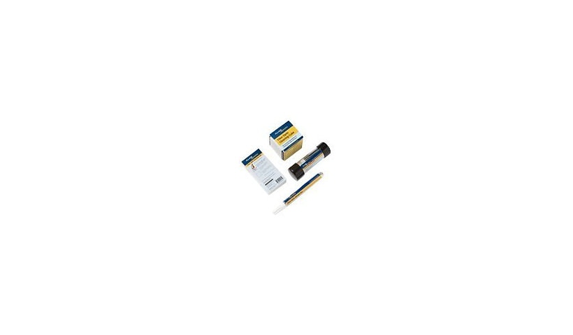 Fluke Networks NFC-KIT-BOX Fiber Optic Cleaning Kit, Cube, Cards, Pen