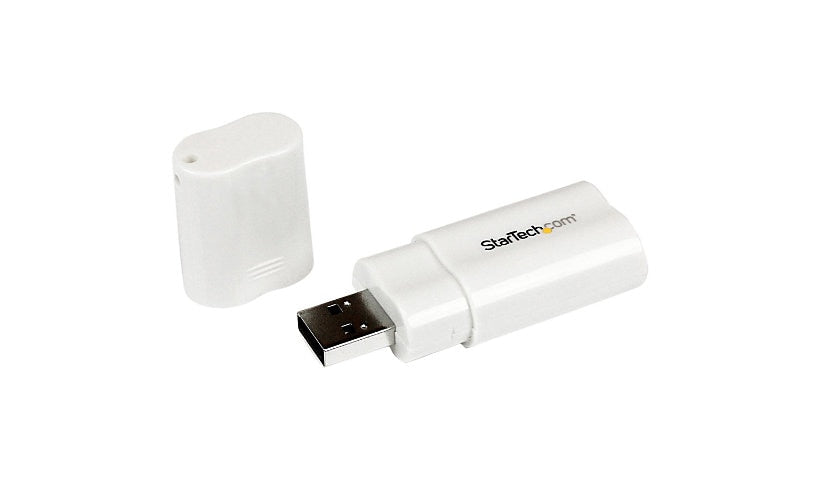 StarTech.com ICUSBAUDIO USB to Stereo Audio Adapter TAA 2 Year