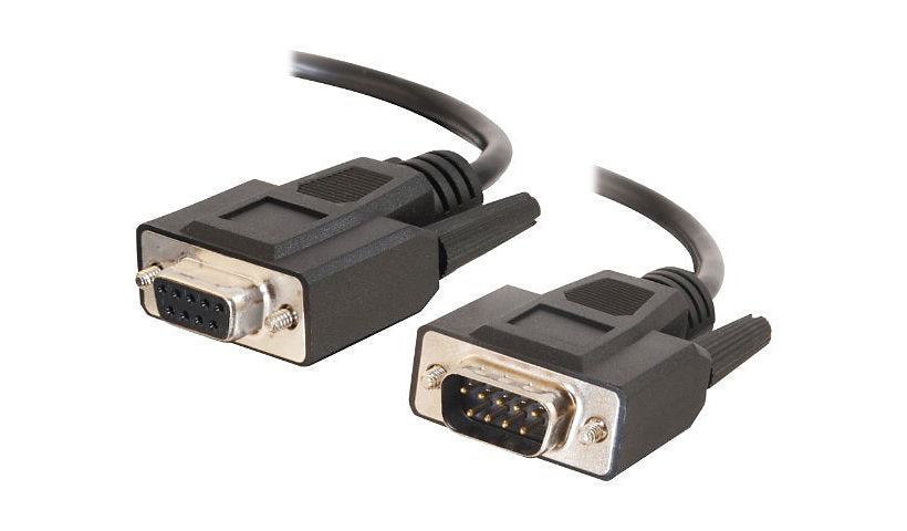 C2G 52030 RS232 DB9 Straight-Through Serial Cable 6 ft Lifetime Warranty