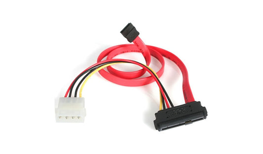StarTech.com SAS729PW18 SAS 29-Pin to SATA Cable 18 in Lifetime Warranty