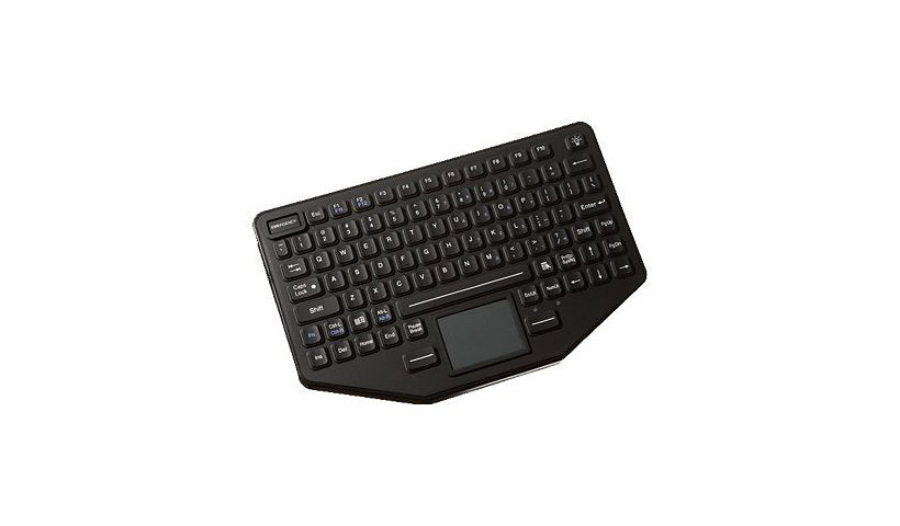 iKey SL-86-911-TP-USB Rugged Vehicle Keyboard Touchpad Backlit 1 Year