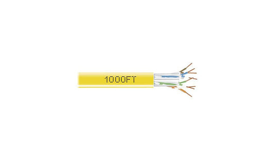 Black Box EYN872A-PB-1000 GigaTrue 550 Cat6 Riser Bulk Cable 1000 ft Solid UTP