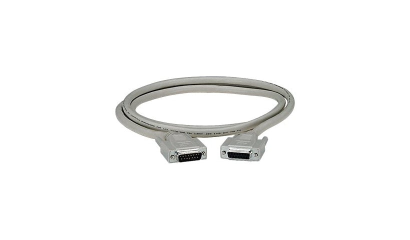 Black Box EGM16T-0010-MF DB15 Serial Cable for POS Systems 10 ft