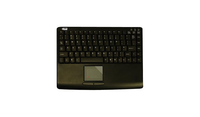 Adesso AKB-410UB SlimTouch Mini Keyboard Built In Touchpad Scroll 1 Year