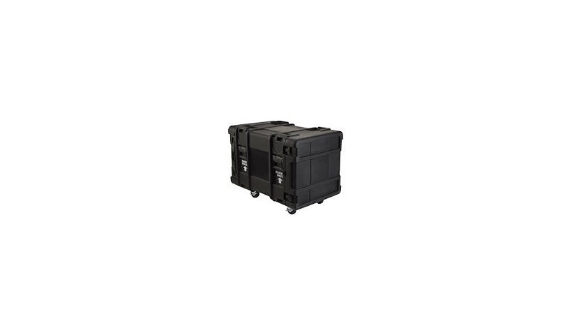 SKB Roto Shock Rack 3SKB-R910U28 10U Rack Case with Wheels, 150 lb Capacity