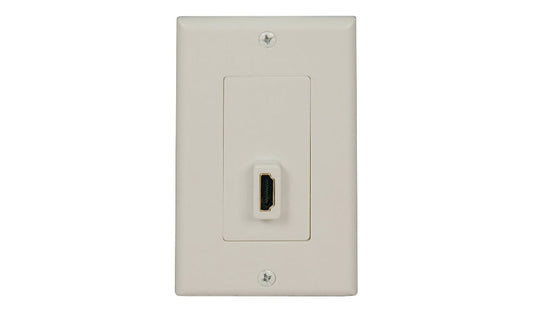 Tripp Lite P166-001-P HDMI Send/Receive Pass-Through Wall Plate White 3 Year