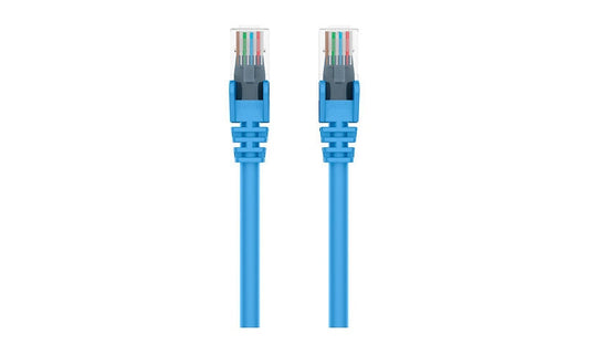 Belkin A3L980-18IN-BLS Cat6 Snagless UTP Ethernet Patch Cable 1.5 ft Blue