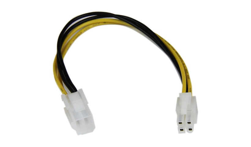 StarTech.com ATXP4EXT ATX12V 4-Pin P4 CPU Power Extension Cable 8 in