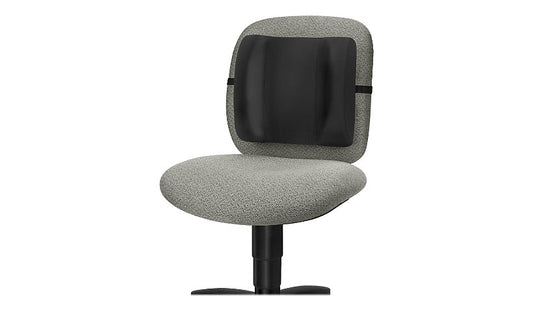 Fellowes Standard Ergonomic Backrest, Black, 91905