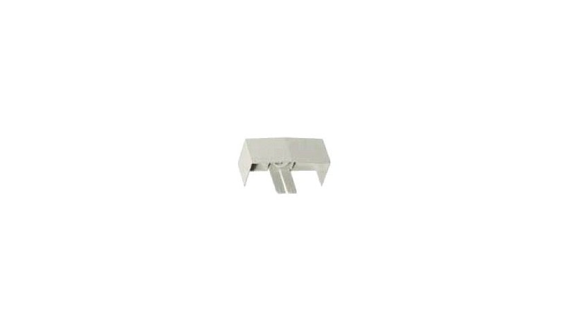 Hubbell PB3ECA BaseTrak PB3 End Cap Office White