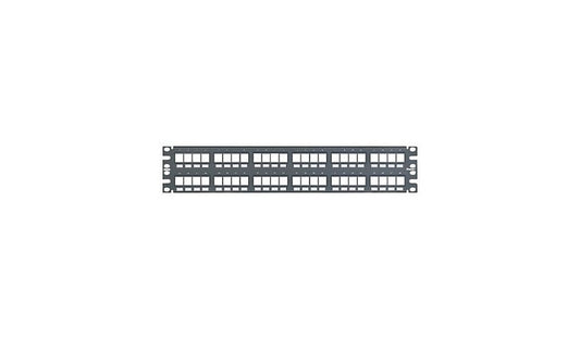 Panduit NKPP48FMY NetKey 48-Port Flush Mount Modular Patch Panel