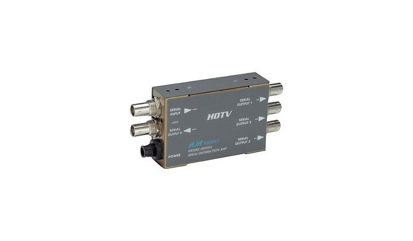 AJA HD5DA HD-SDI Distribution Amplifier 1x4 Reclocking Equalization
