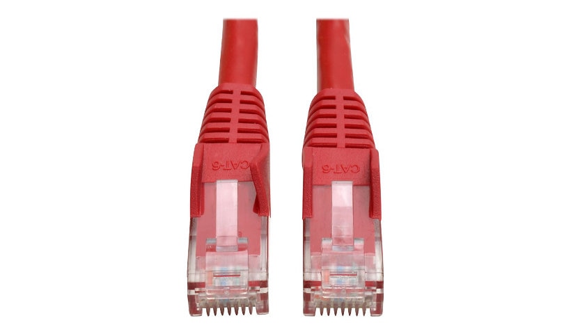 Tripp Lite N201-003-RD Cat6 Snagless UTP Ethernet Patch Cable 3 ft Red