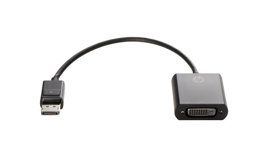 HP FH973AA DisplayPort to DVI-D Adapter 7.5 in Single Link Latching