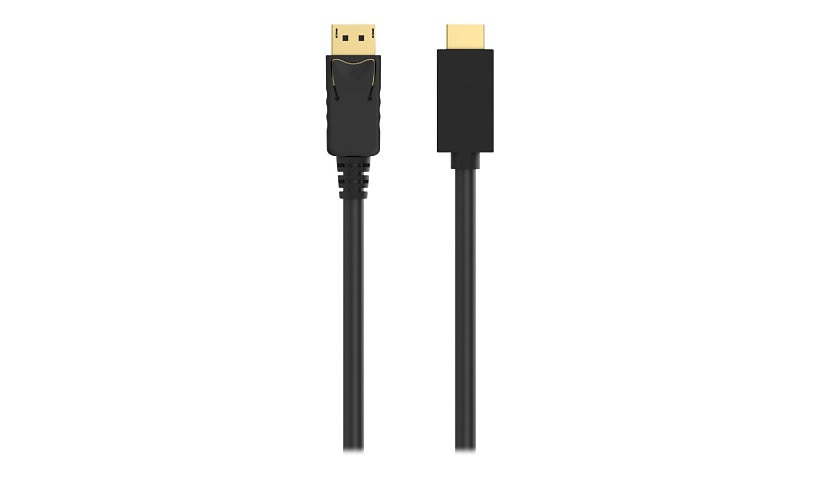 Belkin DisplayPort to HDMI Cable, 4K 30Hz, HDCP, Male/Male, Black, 6 ft