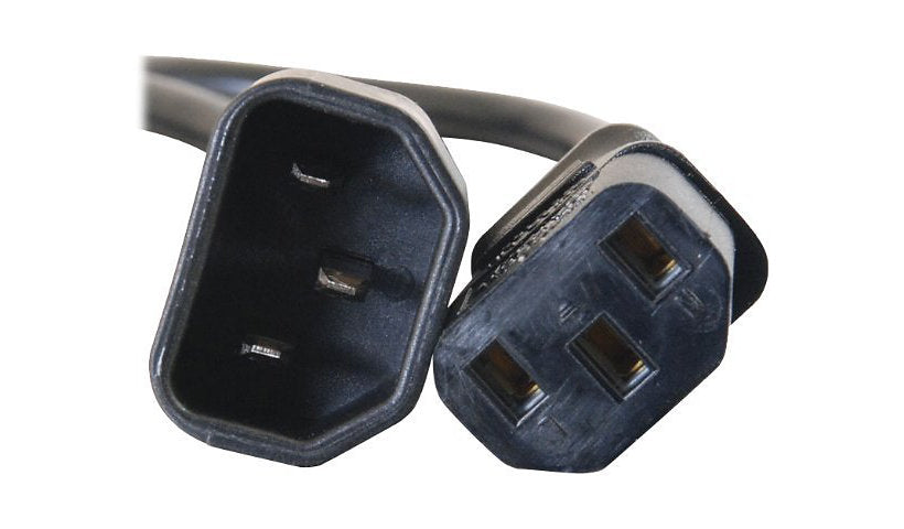 C2G 29934 C14 to C13 PDU Extension Power Cord 8 ft 250V 16 AWG Lifetime Warranty