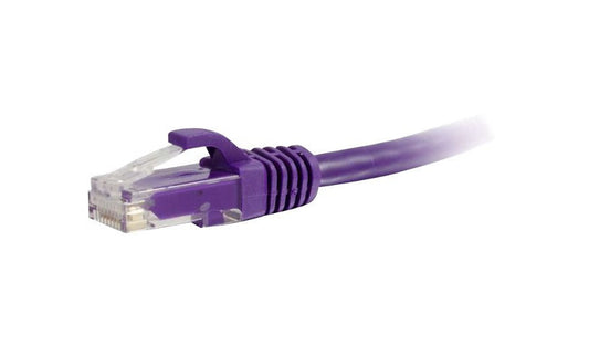 C2G 27805 Cat6 Snagless UTP Ethernet Patch Cable 25 ft Purple