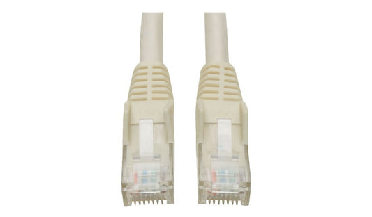 Tripp Lite N201-002-WH Cat6 Snagless UTP Ethernet Patch Cable 2 ft White