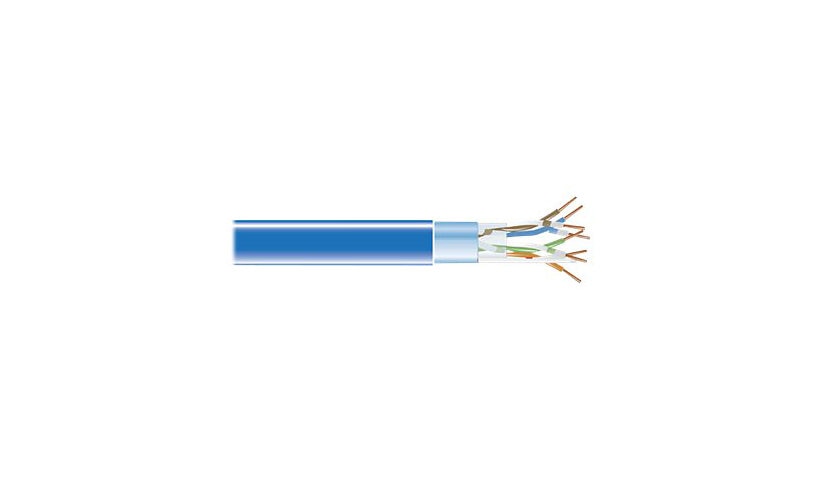 Black Box EVNSL0501A-1000 Cat5e Shielded Bulk Cable 1000 ft Solid 24 AWG PVC